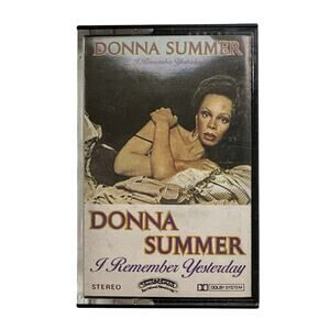 Vintage Cassette Donna Summer I Remember Yesterday 1977 Spain Release
